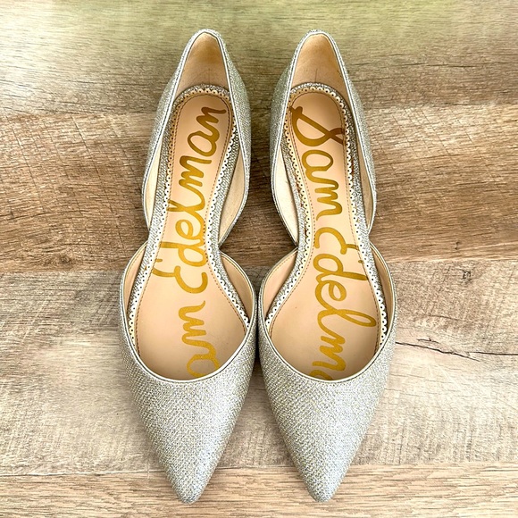 Sam Edelman | Shoes | Sam Edelman Rodney Ballet Flat Jute Glam Mesh ...